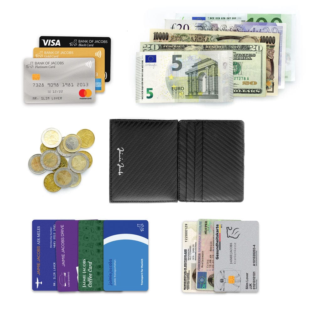 Jaimie Jacobs Geldbeutel Portemonnaie Flap Boy - Magic Wallet with Coin Pocket - Limited Edition Flap Boy Magic Wallet with Coin Pocket Limited Edition 