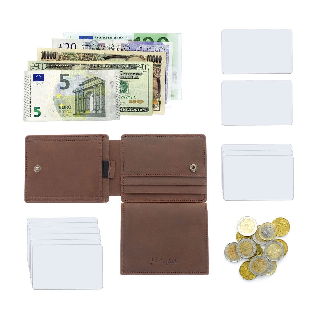 Jaimie Jacobs Geldbeutel Portemonnaie Flap Boy XL - Magic Wallet with Coin Pocket Flap Boy XL - Magic Wallet with Coin Pocket 